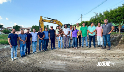 Prefeitura de Jequié inicia requalificação urbana da Lagoa do Derba